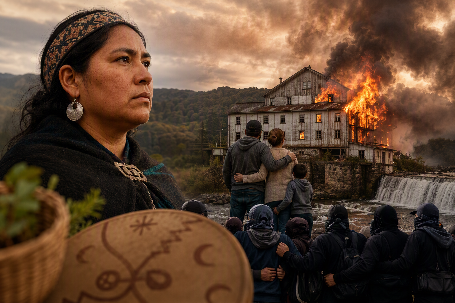 Chile condenó a 18 Mapuche por ataque incendiario al molino