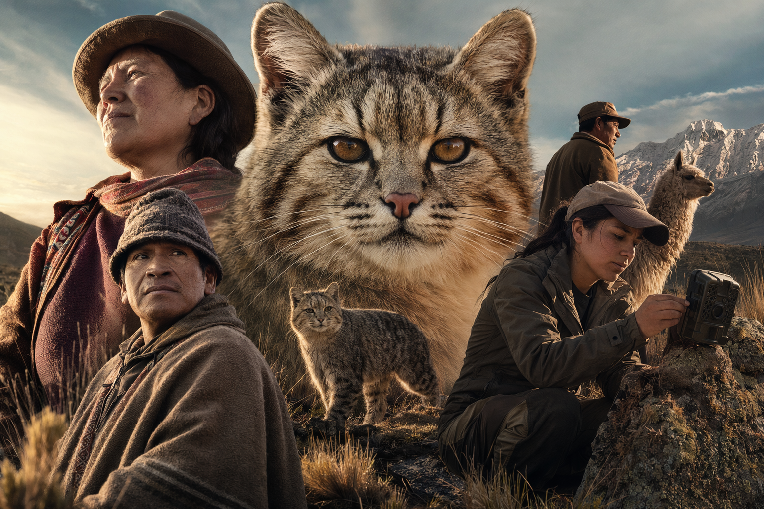 Alianza para conservar gato andino en Argentina