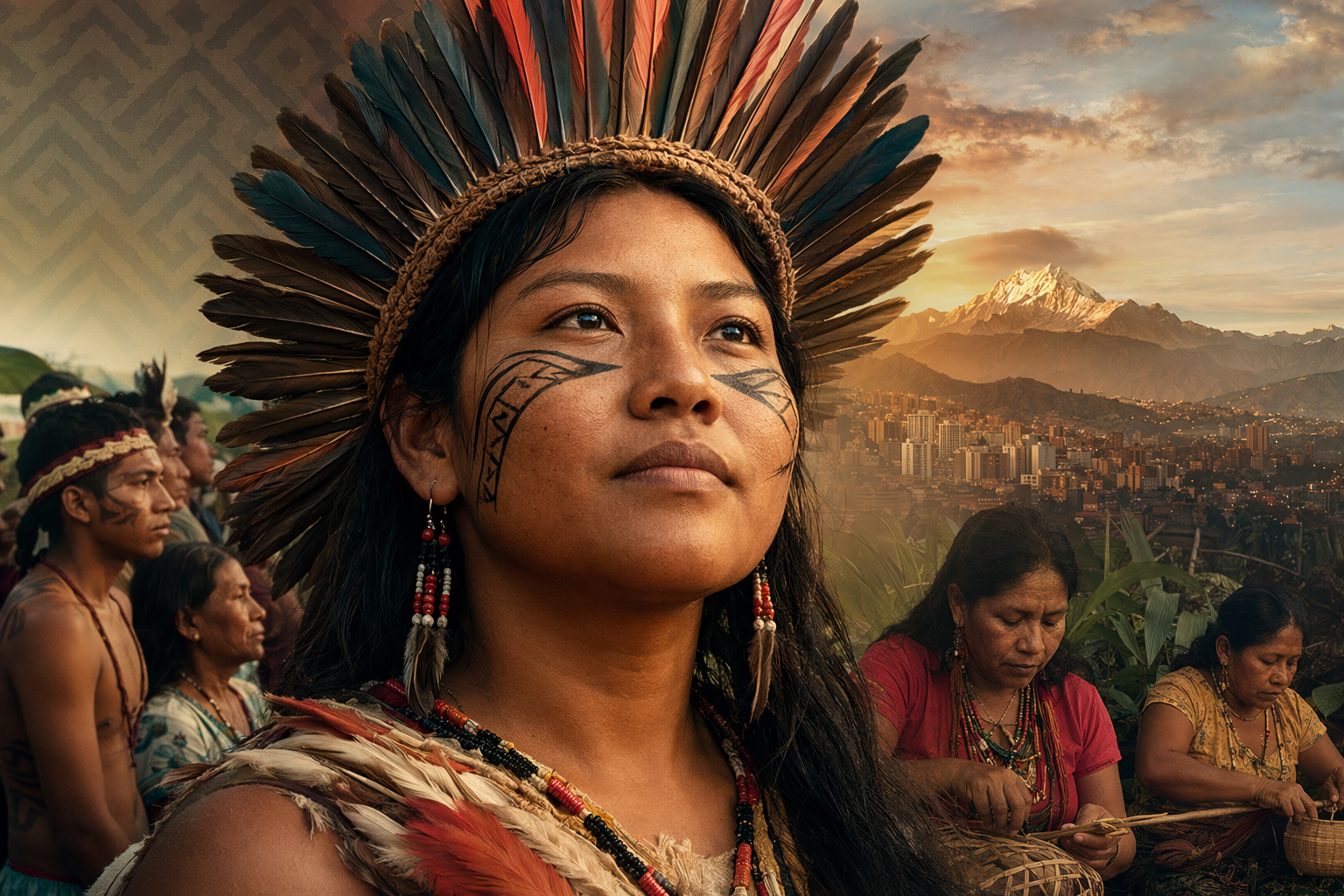 Expo en La Paz visibilizó culturas indígenas de tierras bajas bolivianas