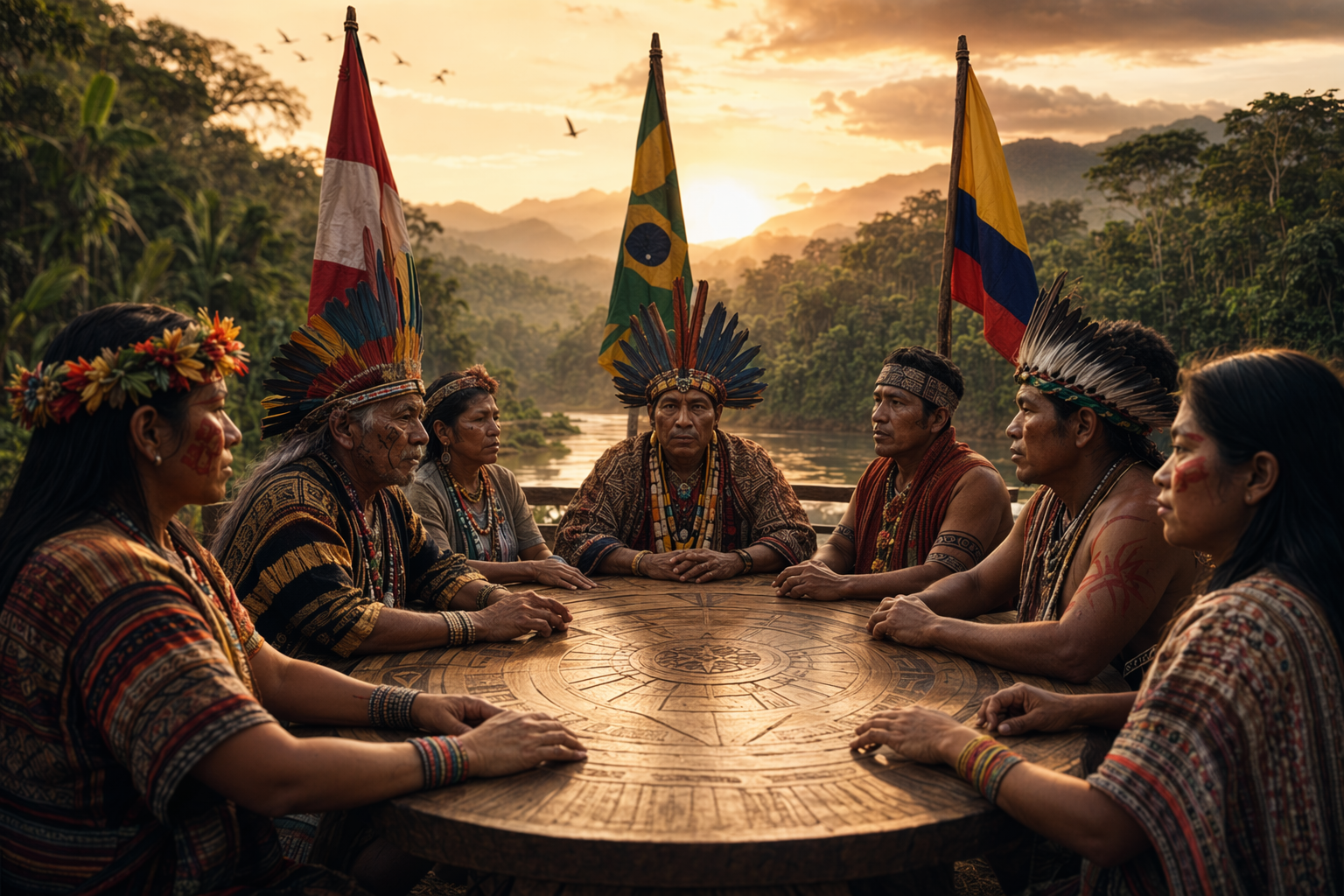 Delegaciones indígenas fortalecen protocolos de consulta previa en amazonas