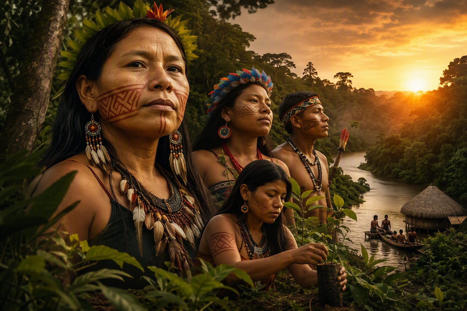 Mujeres y juventudes indígenas refuerzan protección amazónica