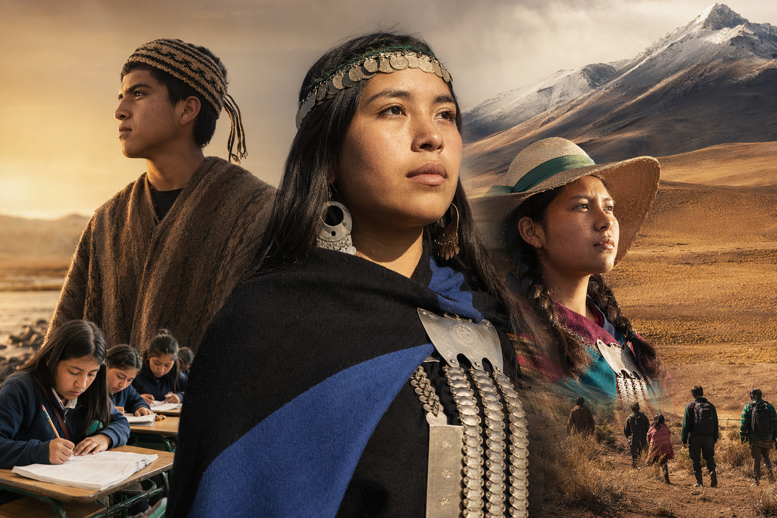 Jóvenes indígenas en Chile enfrentaban brecha educativa en 2024