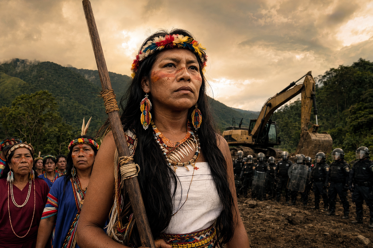 Indígenas kichwa enfrentaron amenazas de desalojo en 2026