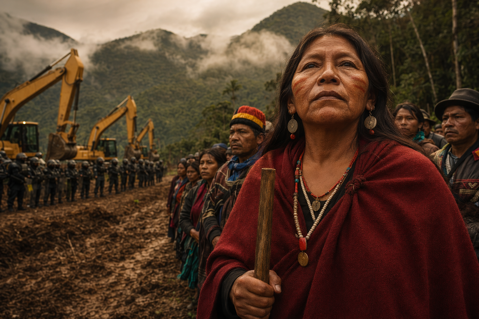 Comunidad kichwa enfrenta amenaza de desalojo en ecuador