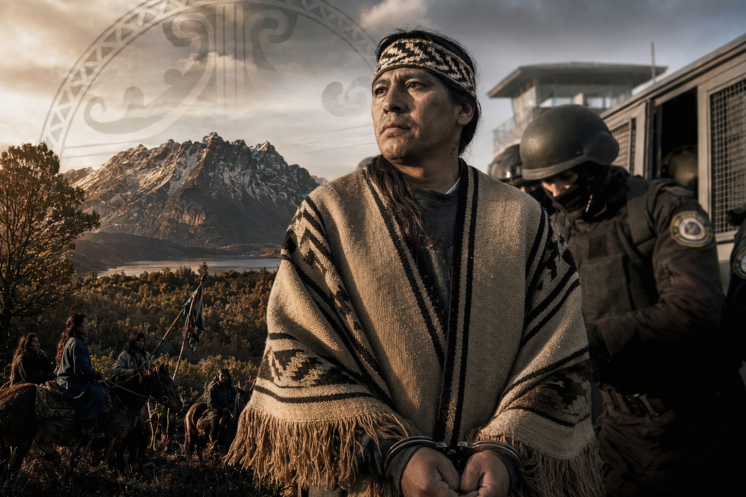 Traslado judicial de líder Mapuche en conflicto penal