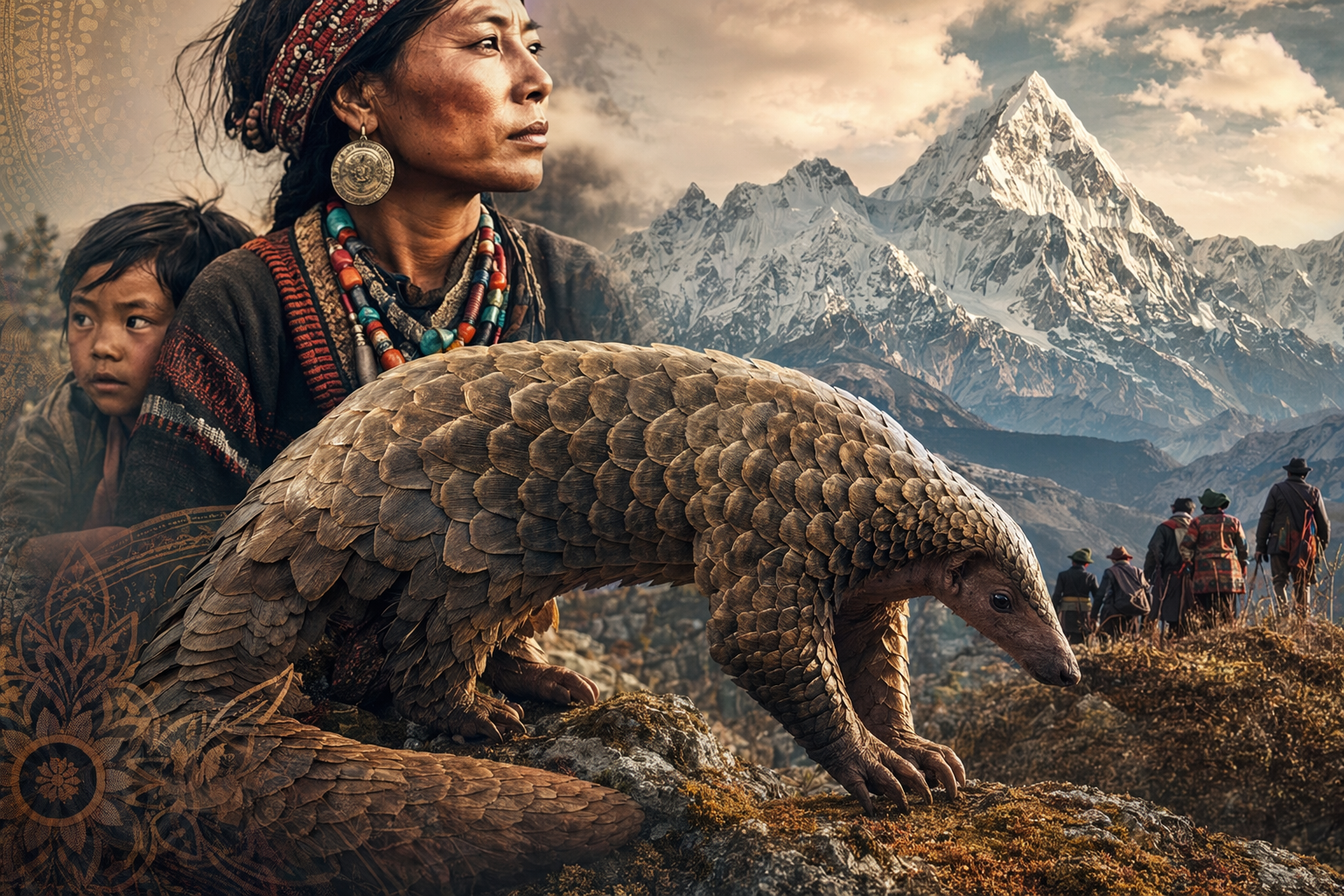 Científicos identifican especie única de pangolín en el Himalaya