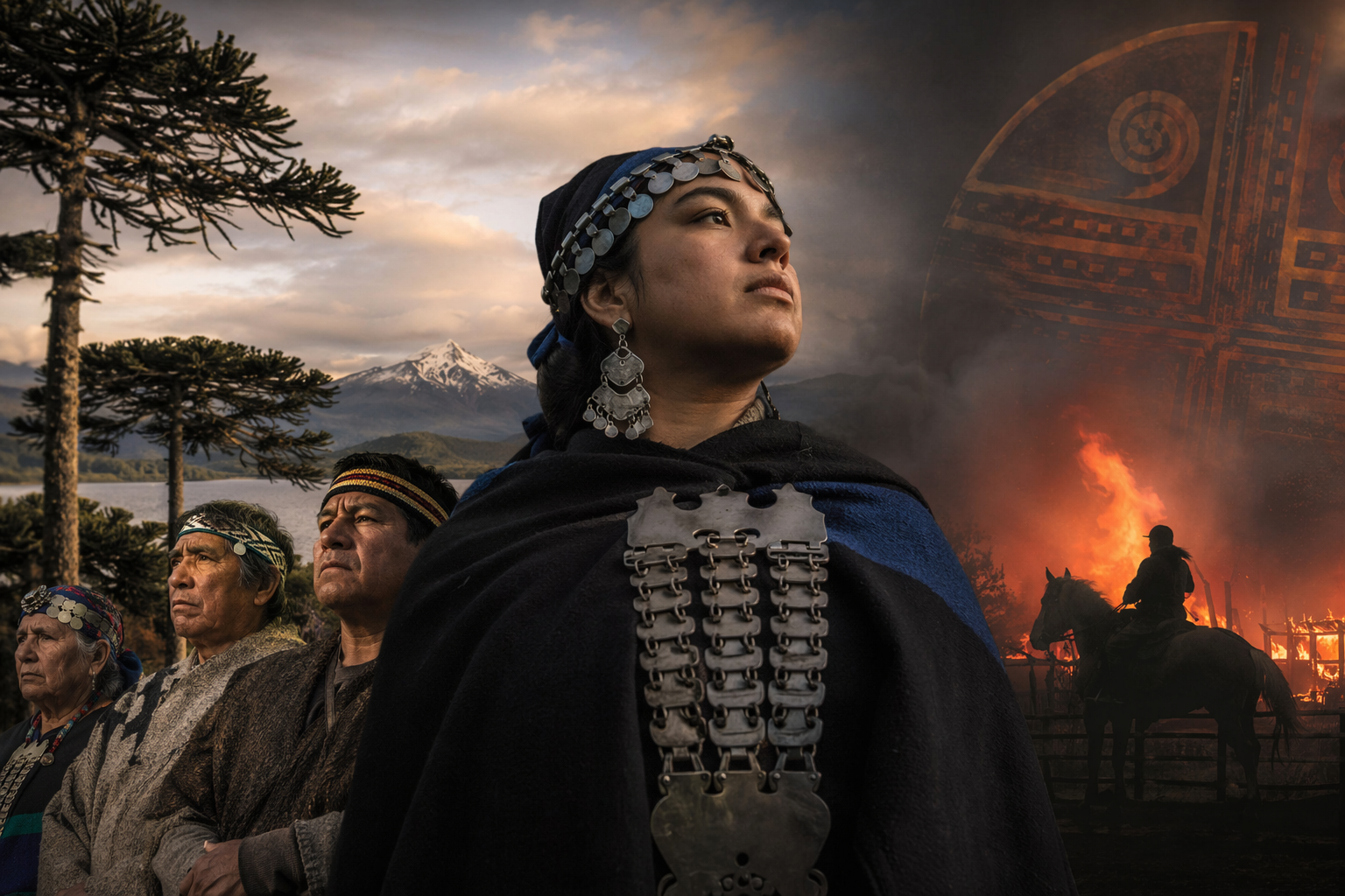 Justicia chilena condena a miembros de CAM Mapuche