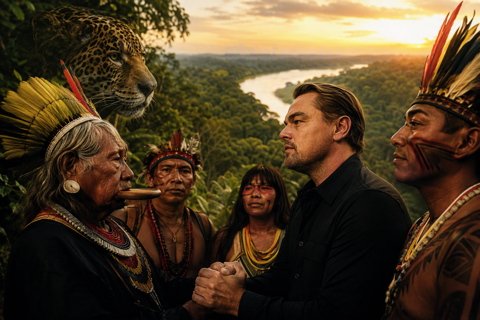 Leonardo DiCaprio ayuda a proteger territorios indígenas en Brasil