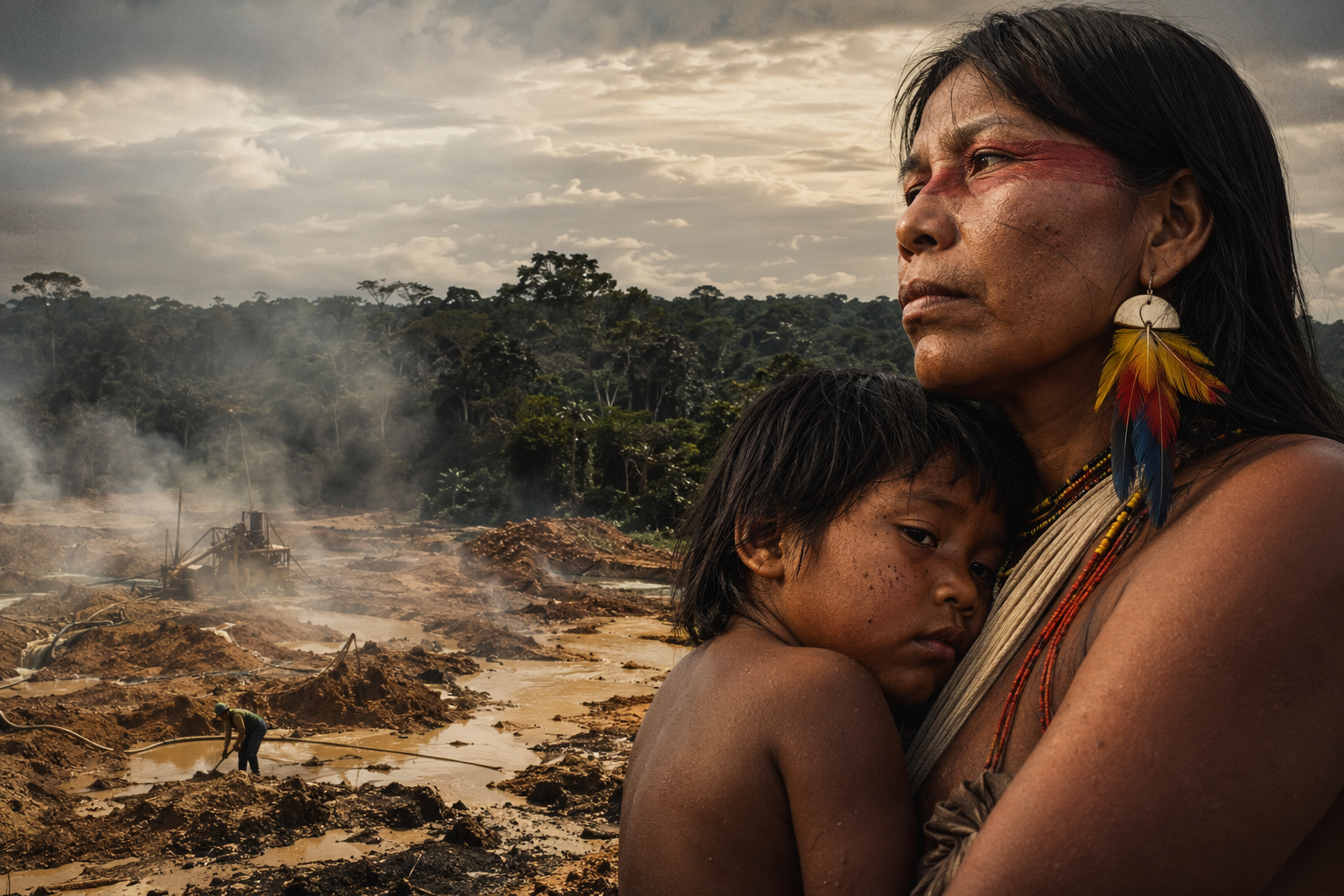 Minería ilegal agrava crisis de malaria entre Yanomami