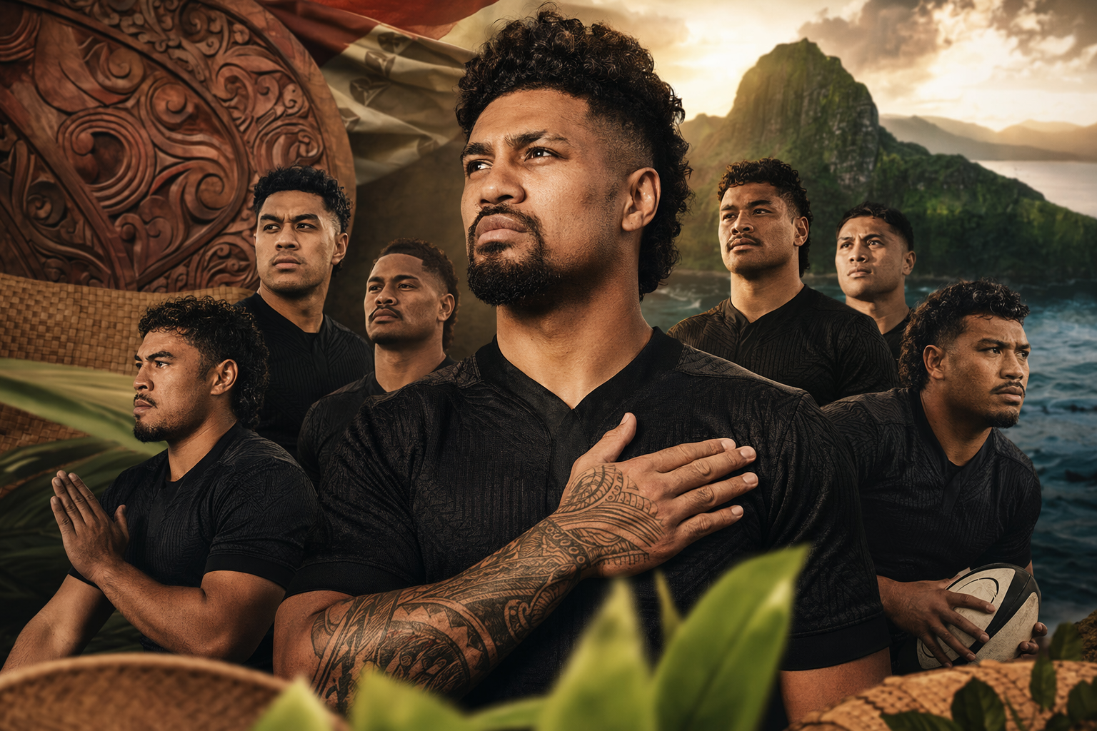 Jugadores pasifika en los All Blacks generan orgullo cultural