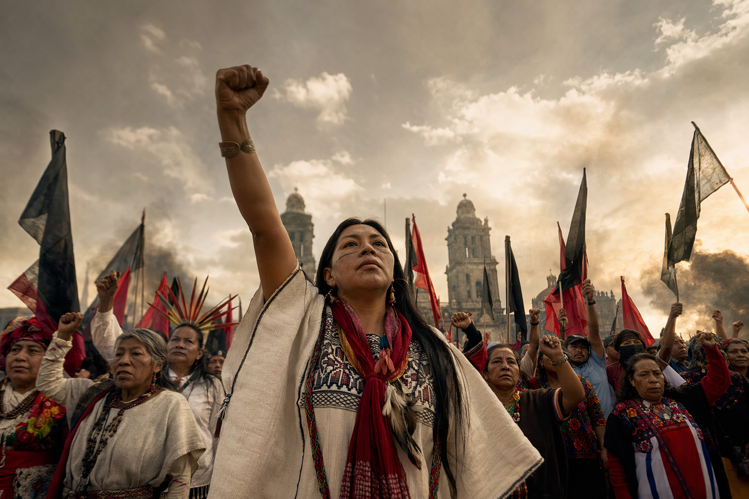 Pueblos indígenas llaman a protesta ante el mundial 2026