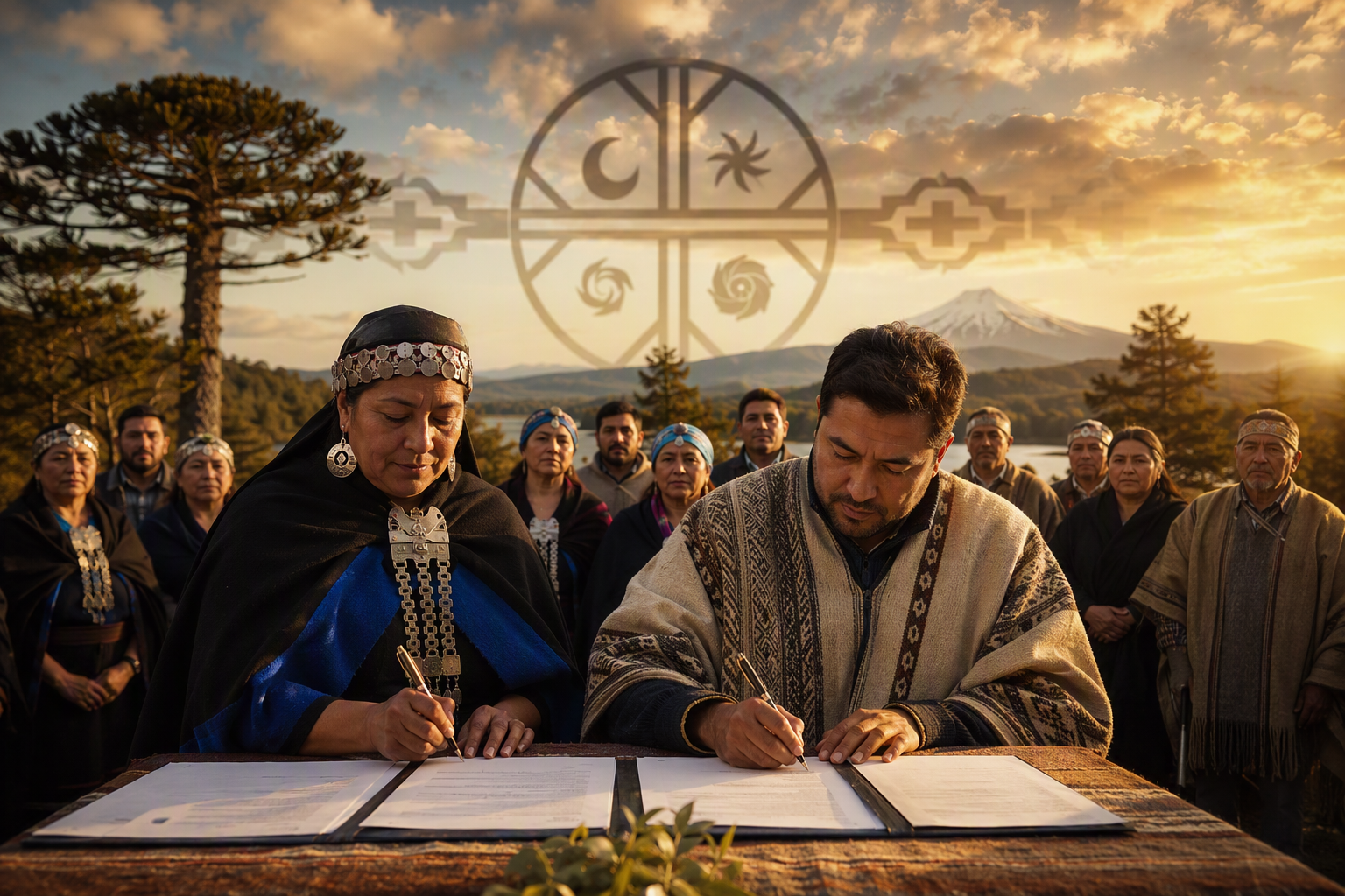 CONADI impulsa títulos de propiedad para familias Mapuche
