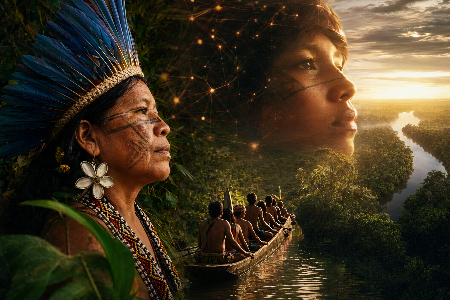 Amazônia real usa IA para acercar voces indígenas