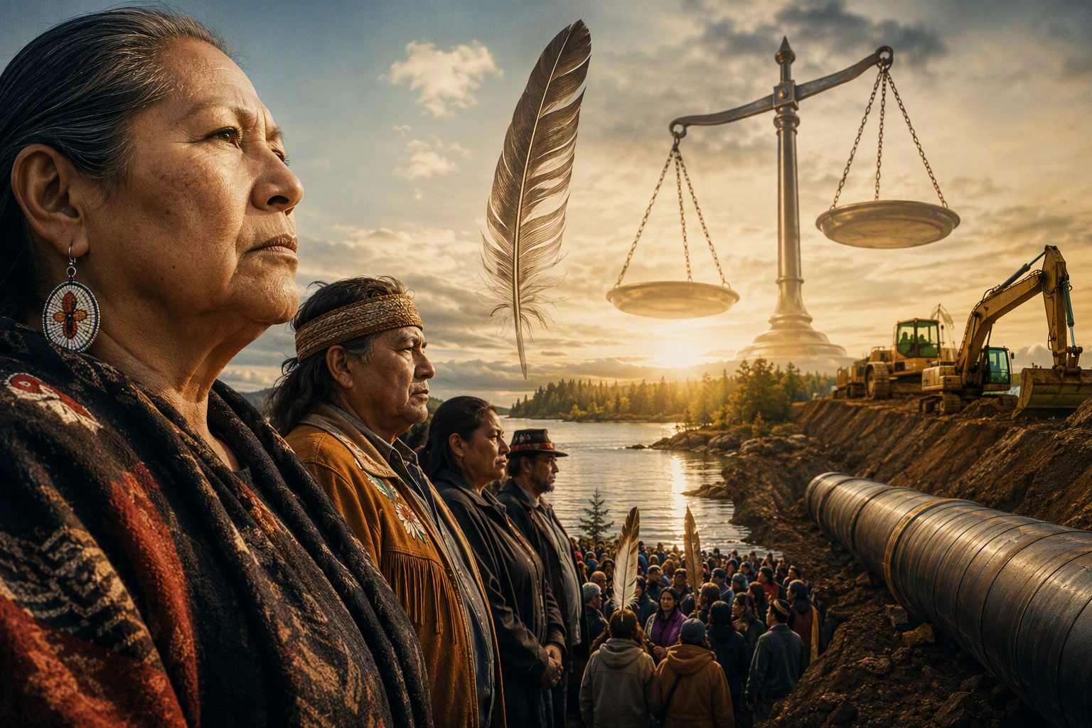 Tribus anishinaabe ganan fallo clave contra oleoducto en michigan