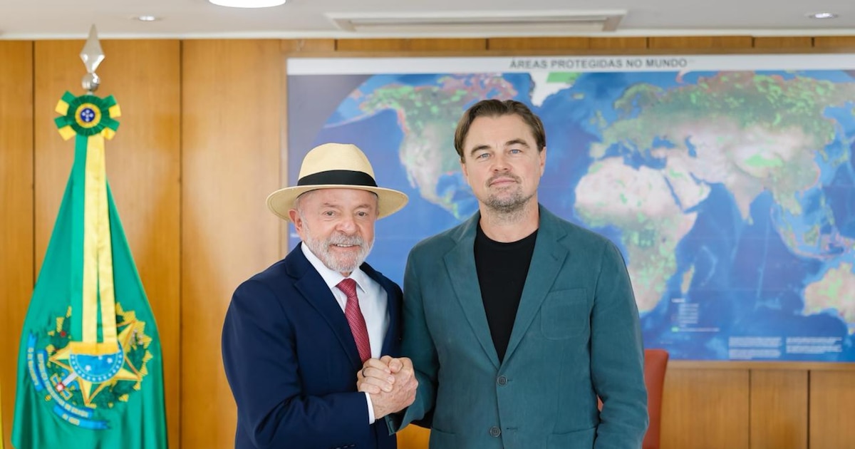 Lula y DiCaprio dialogan sobre derechos indígenas y medioambiente