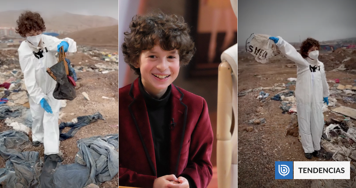 Niño diseñador destaca impacto ambiental en Atacama