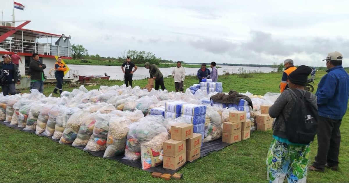 Gobierno paraguayo entrega ayuda a comunidades indígenas vulnerables