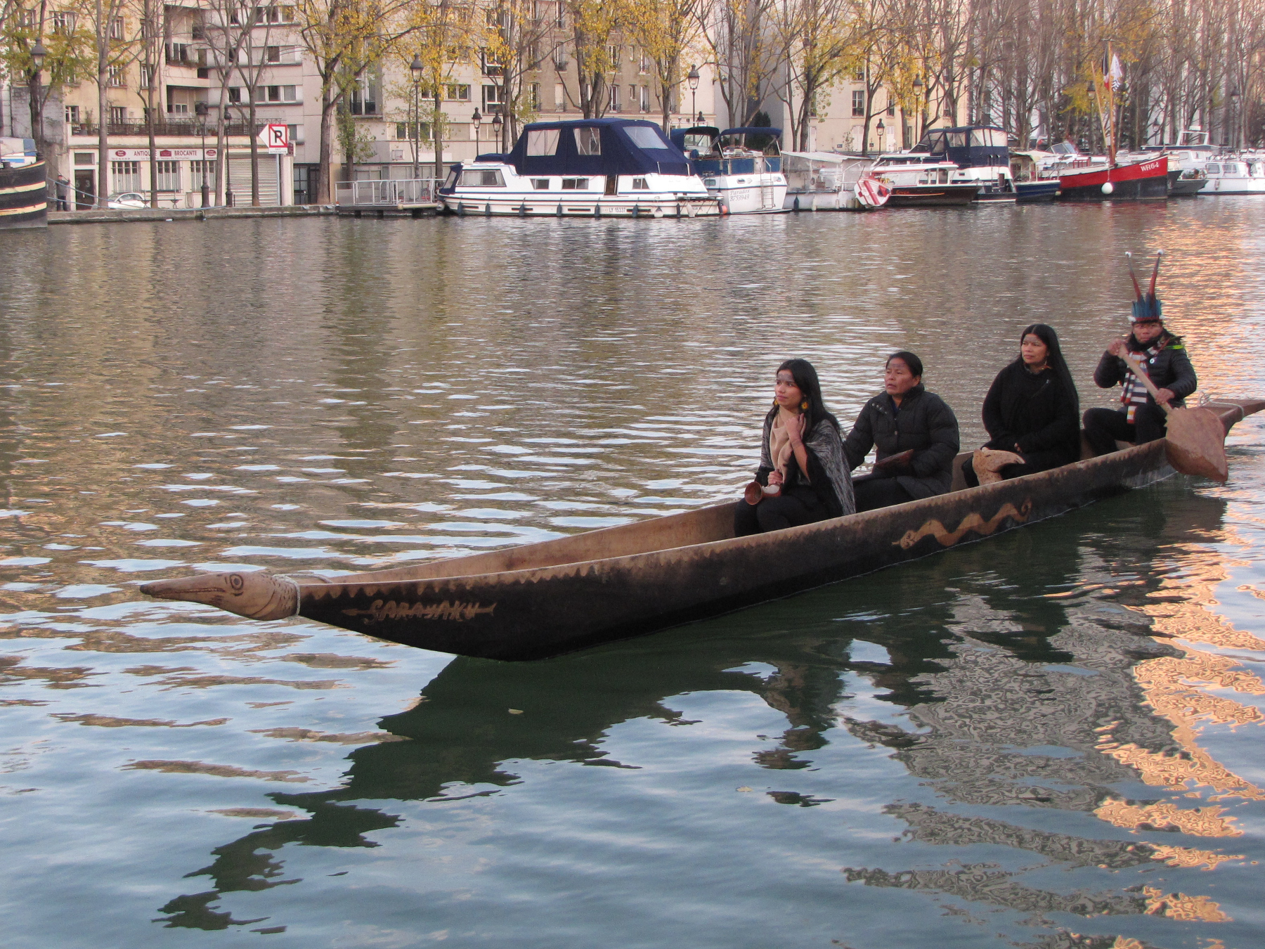 Kichwa de Sarayaku visibilizaron la Amazonía en COP21