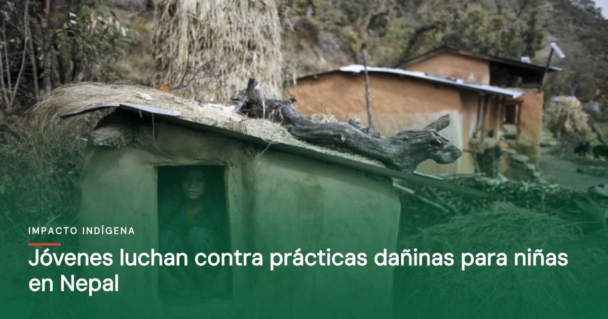 Jóvenes luchan contra prácticas dañinas para niñas en Nepal