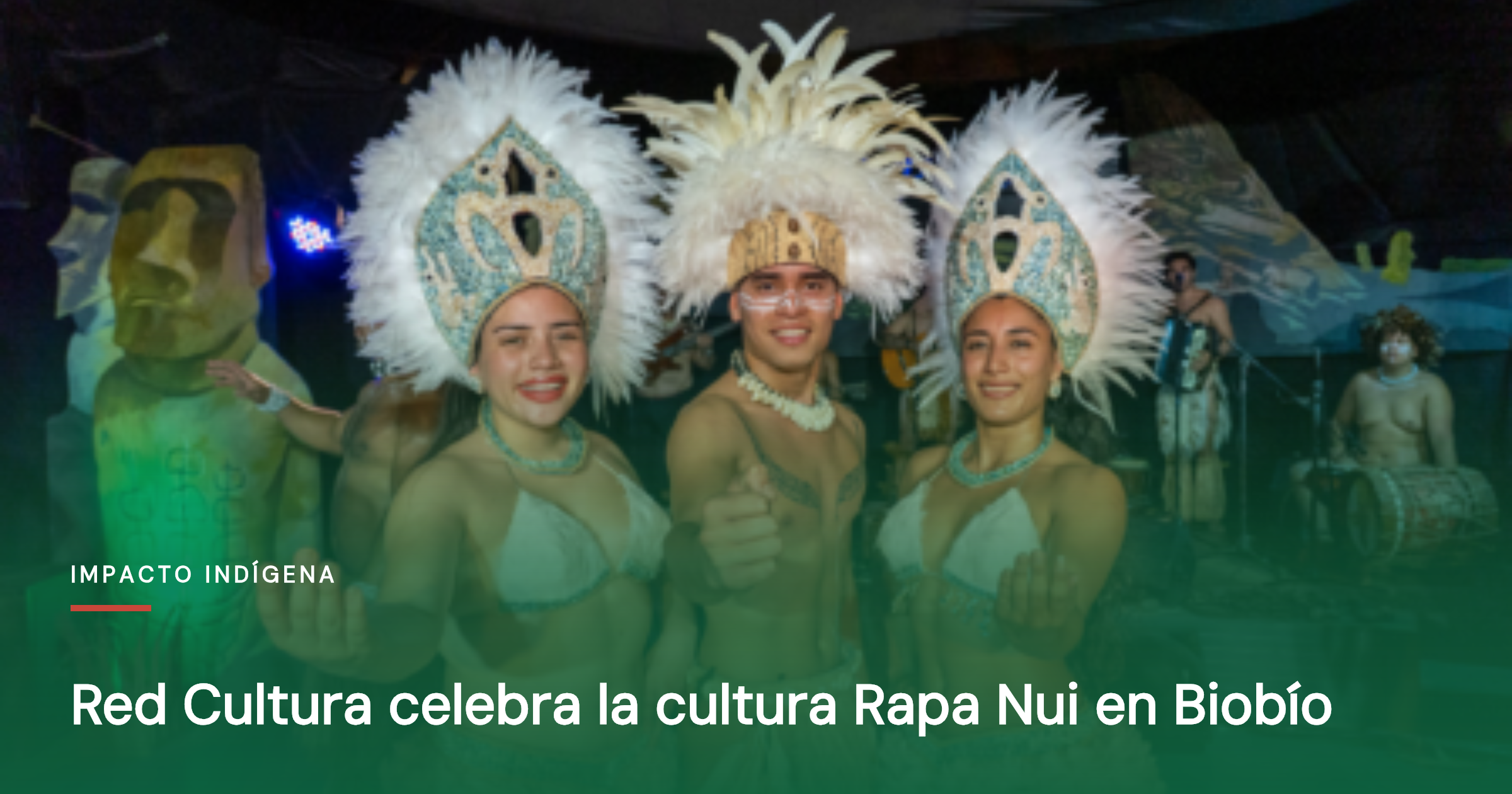 Red Cultura celebra la cultura Rapa Nui en Biobío