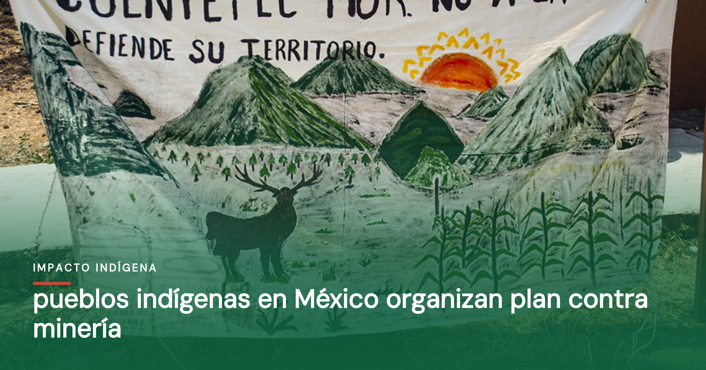 Pueblos indígenas en México organizan plan contra minería